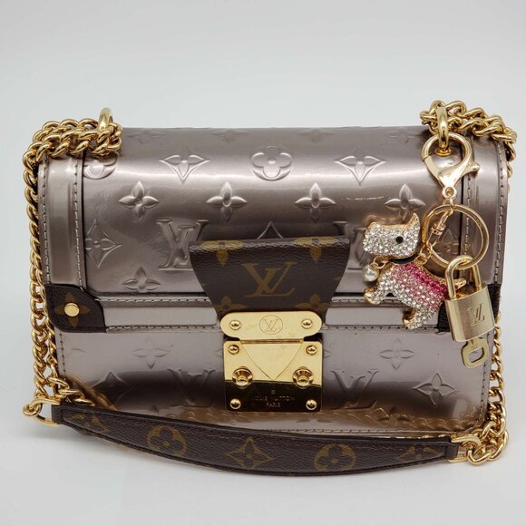 Authentic Louis Vuitton Lock & Key with unbranded Bagcharm, Keycharm, Keychain - Picture 3 of 7